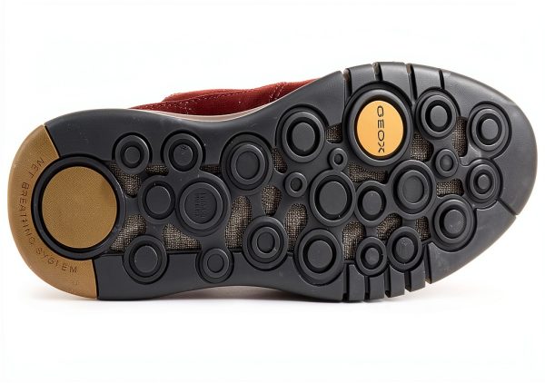 Geox Mens Sneakers Leather Breathable Comfort Walking Shoes-3