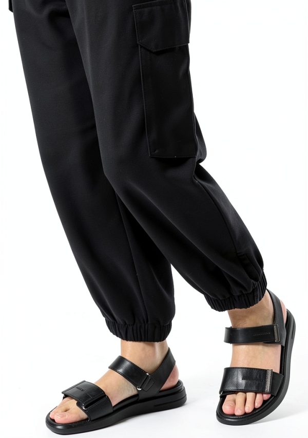 Geox Womens Sandals Rubber Sole Buckle Closure Modern-1