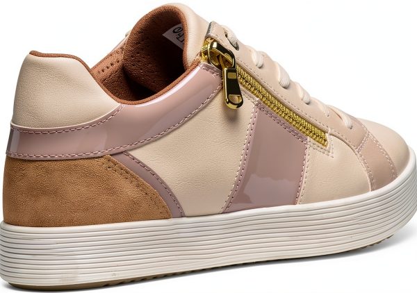 Geox Breathable Womens Shoes Beige Size 6 to 9.5-5