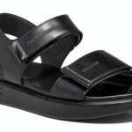 Geox Womens Sandals Rubber Sole Buckle Closure Modern-0