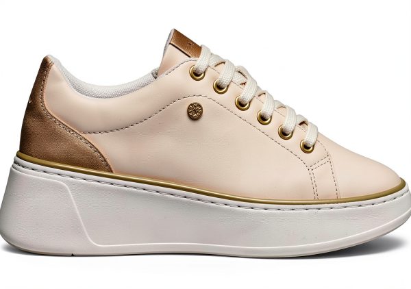 Geox Womens Breathable Sneakers Lace-Up Rubber Sole-4