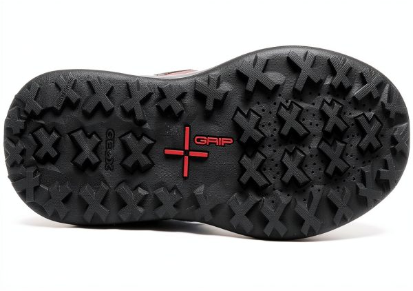 Geox Mens Black Boots Synthetic Upper Rubber Sole-1