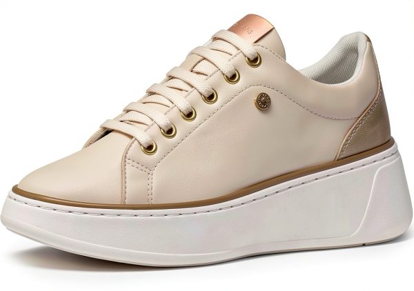 Geox Womens Breathable Sneakers Lace-Up Rubber Sole-3