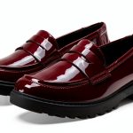 Geox Girls Loafers Breathable Waterproof Slip On Dark-0