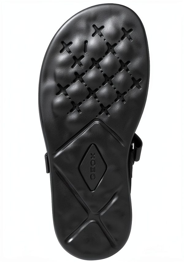 Geox Womens Sandals Rubber Sole Buckle Closure Modern-2