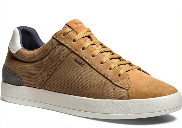 Geox Mens Sneakers Lightweight Lace Fastening Easy Wear-0