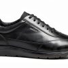 Geox Mens Black Sneakers Breathable Comfortable Sizes-2