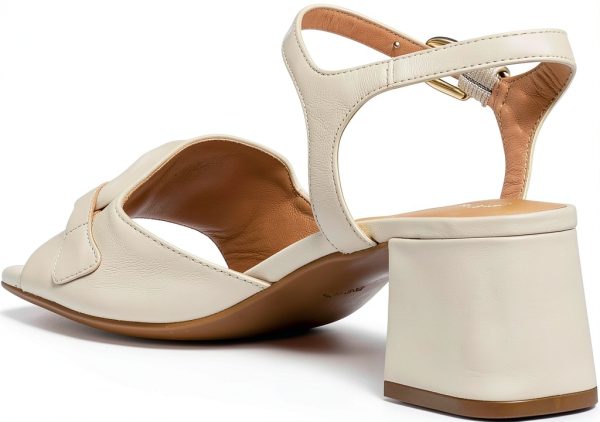 Geox Womens Heeled Sandals Breathable Buckle Strap-6