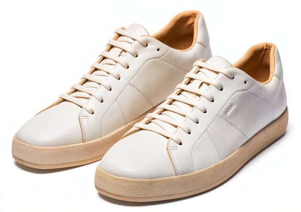 Geox Mens Breathable Sneakers White Black Sizes Available-8