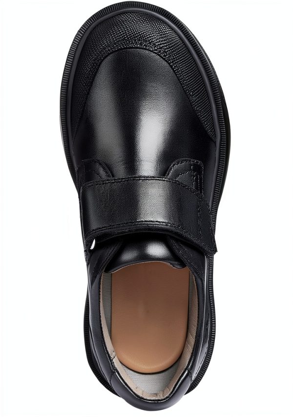 Geox Boys Breathable School Shoes Black Lightweight Comfort-3