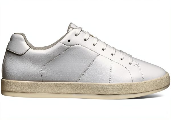 Geox Mens Breathable Sneakers White Black Sizes Available-2