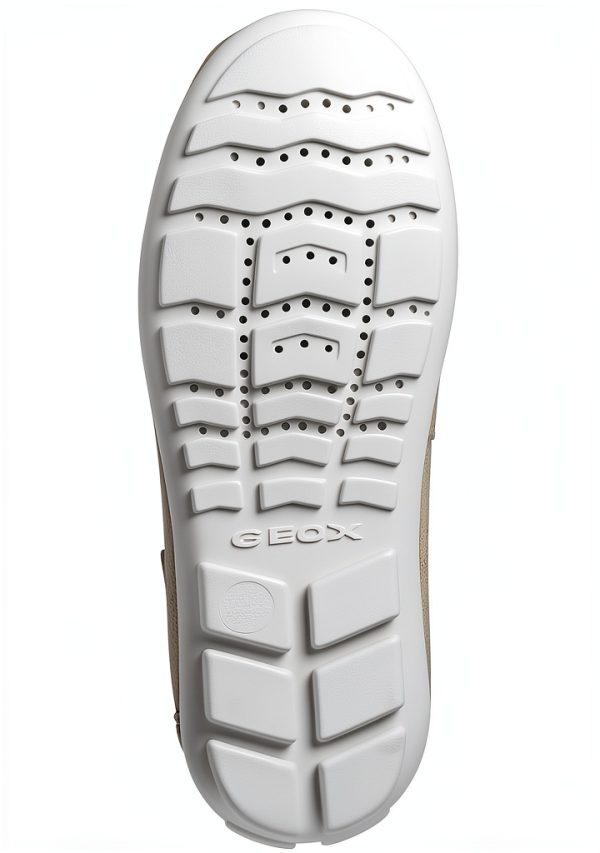 Geox Boys Loafers Light Beige Navy White Kids Casual Shoes-2