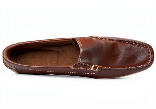 Florsheim Kids Jasper Venetian Loafers Leather Moc Toe-6