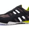 Geox Mens Breathable Sneakers Graphite Lime Green Navy-0