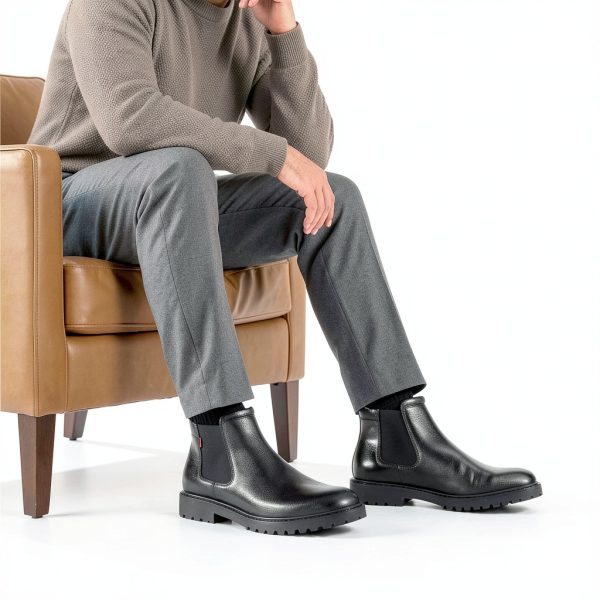 Marc Joseph Mens Derby Boots HandsFree Technology Leather-1