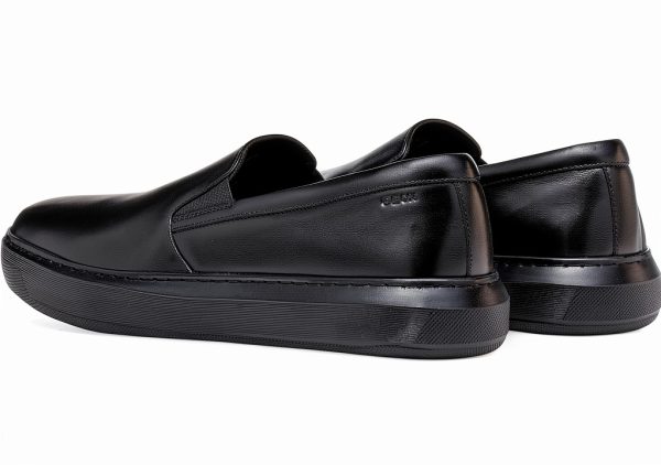 Geox Mens Breathable Sneakers Black Size 10 9 6.5-9