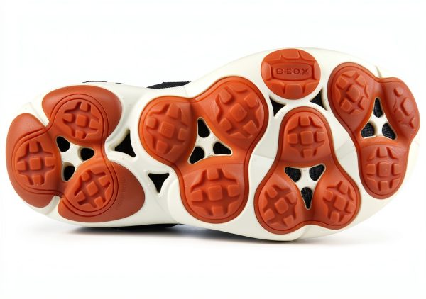 Geox Mens Sneakers Leather Lace-Up Low-Top Breathable-3