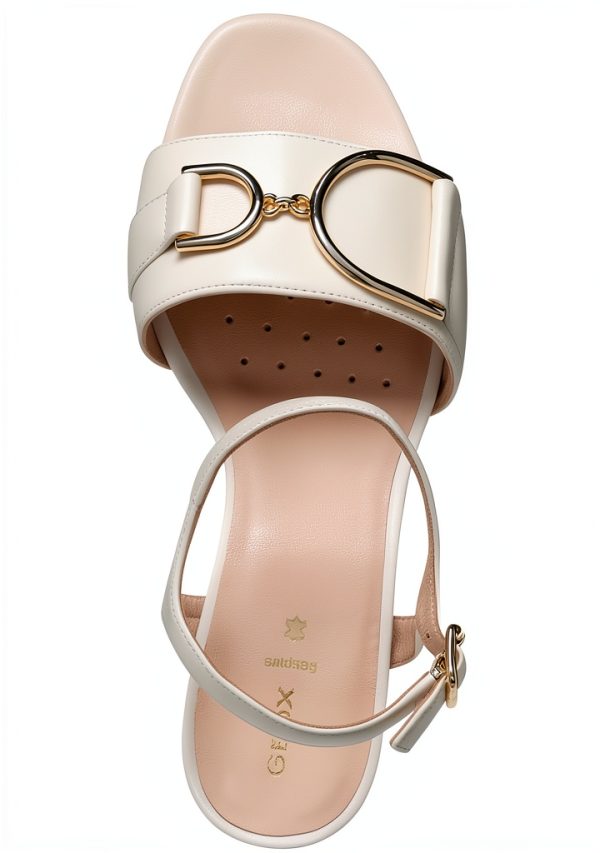 Geox Womens Heeled Sandals Breathable Comfortable Footwear-4