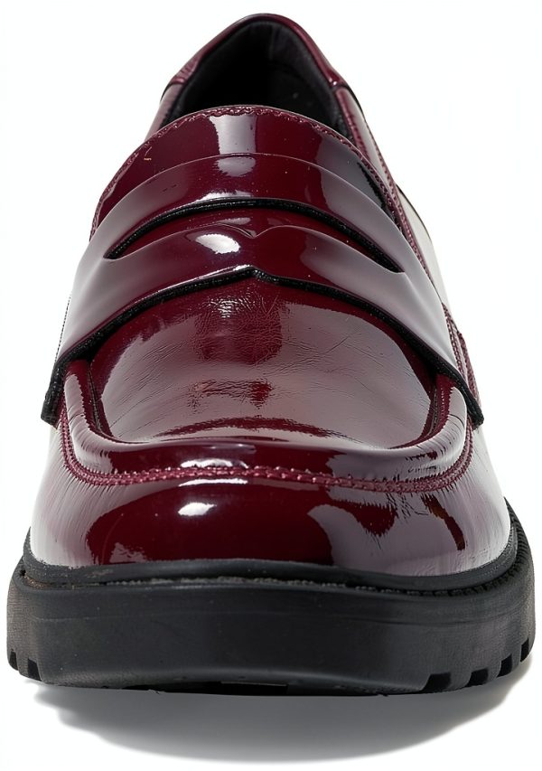 Geox Girls Loafers Breathable Waterproof Slip On Dark-5